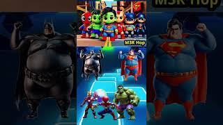 Spiderman  Minions Batman  Minion Hulk  Spiderman Venom Transform to Monster_coffindance_tileshop