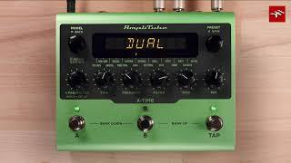 Sound Demos: AmpliTube X-TIME delay pedal - part of the AmpliTube X-GEAR guitar pedals line