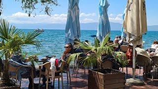 Lake Ohrid in North Macedonia, May 2024