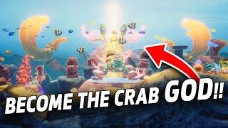 NEW Underwater Management Game!! - Crab God - Base Builder Colony Sim