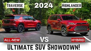 New 2024 SUV Battle: Chevy Traverse vs Toyota Grand Highlander Review | Which Ride?