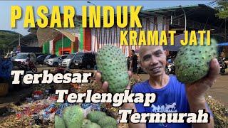 Surga Buah-buahan & Sayuran Segar Terbesar di Indonesia, Pasar Grosir Buka 24 jam, Bisa Ngecer !!!