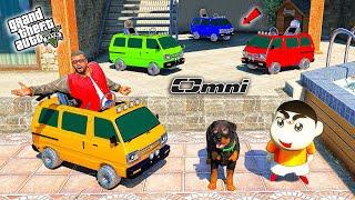 Franklin & Shinchan Buy Suzuki Omni Toy Car in GTA 5 | SHINCHAN and CHOP