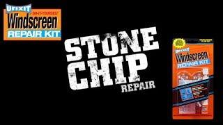 Ufixit Windscreen Repair Kit Stone Chip how to