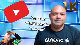 0 to 1k A YouTube Monetization Journey