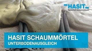 HASIT Schaummörtel - Unterbodenausgleich