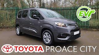 New 2025 Toyota Proace City Verso Electric Drive & Walkround 2024 - Vauxhall Combo - Peugeot Partner