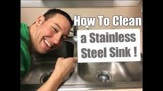 How To Clean a Stainless Steel Sink | Clean With Confidence