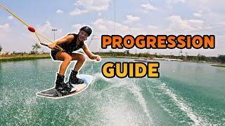 TRICK PROGRESSION GUIDE - Beginner to Advanced - Cable Wakeboarding