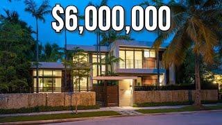 Brand New $6 Million Mansion with Basement in Miami? | Coconut Grove | Reel Property Tours