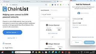 How To Add Any Chain/Network To Your Meta Mask or Okx Wallet Using Chainlist || Complete Video Guide