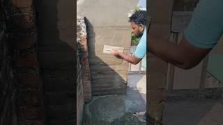 Amazing  wall plastering techniques  #shorts #construction #plaster #wallplaster #shortsfeed