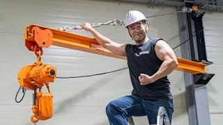 Making a simple 1-ton hoist