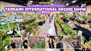 Day 1! Let’s spend a day at one of the very best international orchid expo in the world.