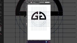 Circle Logo Design In Adobe Illustrator ||#shorts