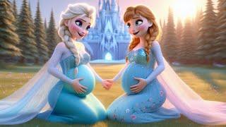 Elsa & Anna's Happily Ever After: The Blessing of Twin Babies ️| Frozen magic | Elsa & Anna️