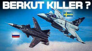 Jas-39 Gripen Vs Su-47 Berkut | MODERN DOGFIGHT | Digital Combat Simulator | DCS |