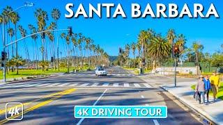 SANTA BARBARA, CALIFORNIA – 4K (Ultra HD) Driving Tour