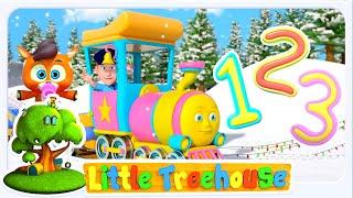 Christmas Numbers Train + More Nursery Rhymes & Kids Songs by Little Treehouse