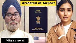 Couple Arrested at Airport 2024 True Desi Crime #india #crime #travel