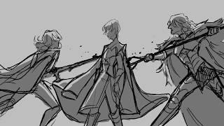 【 Byleth Twins AU】Divided【 Fire Emblem Three Houses Animatic 】