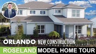 Orlando Model Home Tour | Half Acre & Bigger Lots! | Roseland Model | Luxury Home | Orlando Realtor