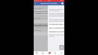 No reproducir los videos en Facebook con los datos móviles en iPhone 6