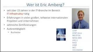 CBT24 - Netzwerk-Experte Eric Amberg - IT Infrastruktur Videotraining - Eine Vorstellung