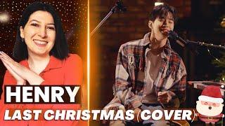 HENRY - Last Christmas (Cover Live Loop Station Ver.) | Reaction by Ninia MK 