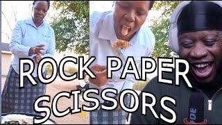 PLAYING ROCK PAPER SCISSORS BY HERSELF‍️ | AFRICAN TIKTOK REACTIONS