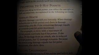 House Rules #1 Alternate Use for Hit Dice and Making a Last Stand