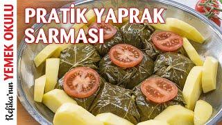 15 Dakikada Yaprak Sarma Yapmak İster misin? Pratik Yaprak Dolma Tarifi Pratikgiller️Uğraşangiller