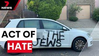 Sydney’s Jewish community shocked by another anti-semitic act | 7NEWS