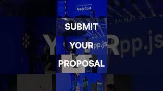 Apply to be App.js Conf 2025 speaker! Learn more at appjs.co #reactnative