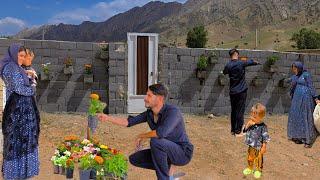 Adventure of Buying Flowers & Planting Them on the Garden Wall