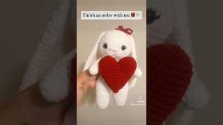 Finish an order with me  #crochet