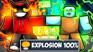 They Added A SECOND AWAKENING to The EXPLOSION HERO ULTIMATE… (Roblox Heroes Battlegrounds)