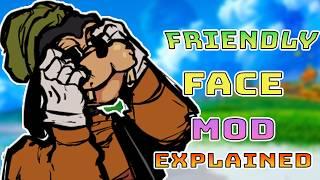 Friendly Face Mod Explained in fnf (New Lyric Mod) #fnflyrics #fnf