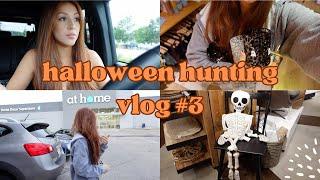 ️halloween hunting vlog + trying dunkin's fall menu!! (pottery barn, anthropologie, + at  home)