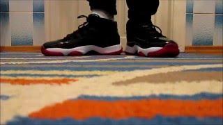 Air Jordan 11"Bred"On feet-KROSSOBZOR