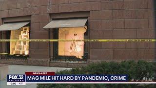 Chicago's Mag Mile hit hard by pandemic, crime