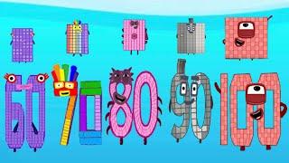 Numberblocks Intro Song But 10s - ten Times Table