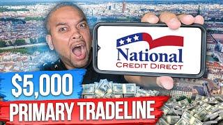 $5,000 GUARANTEED PRIMARY TRADELINE | NO CREDIT CHECK