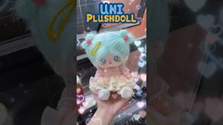 Uni Plush Doll 20cm Cotton Doll Hair Care Tutorial  :  Let's Learn Simple and Beautiful Hairstyle