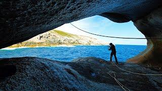 Catch and Cook in an Incredible Sea Cave