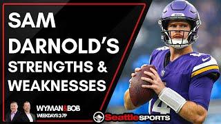 Sam Darnold's Strength's & Weaknesses - w/#Vikings Analyst Pete Bercich | #Seattle Sports