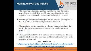 north america automotive smart antenna market