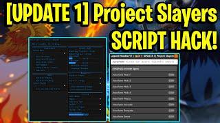 [️ UPDATE 1] Project Slayers Script Hack (KILL AURA, AUTOFARM, INF SPINS, AND MORE) *PASTEBIN*