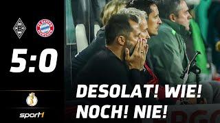 Historische Klatsche! Mönchengladbach – FC Bayern München | Tore und Highlights | SPORT1 - DFB-POKAL