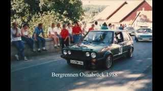 Bergrennen Schaumburg, 1987, Dieter Meier (Golf GTI), Klaus Gebauer (Toyota Corolla)